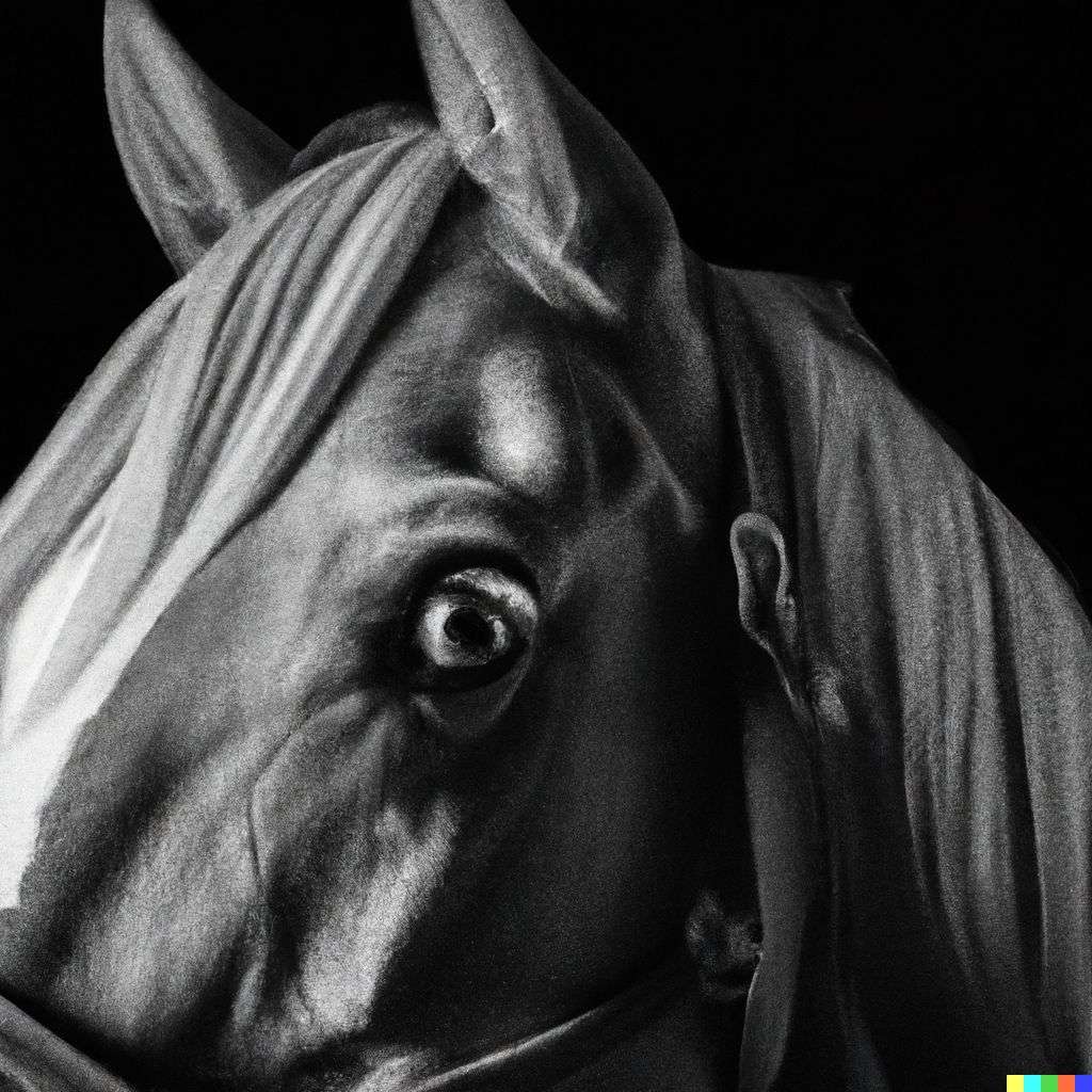 a horse, photograph, fine art
